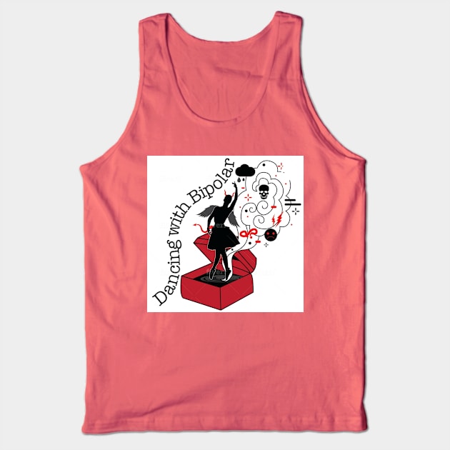 Dancer..Dancing with Bipolar logo2 Tank Top by DawnSherine